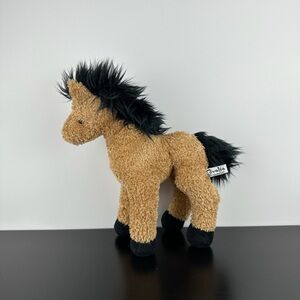 Douglas Cuddle Toys Cavalia Chief Buckskin Tan Horse 10” Pony Stallion Plush